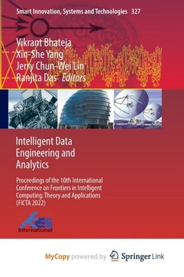 Bhateja - Intelligent Data Engineering and Analytics   Proceedings of  - X555z