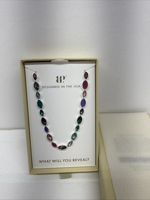 Bomb Party Jewel Candy Necklace NK34139 - Snow Sugar Strands Enchanted Sugarplum