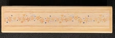 Hampton Art Starry Night Star Border Rubber Stamp