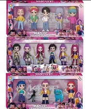 Kpop Demon Hunter vinyl figurines Rumi Zoe Mira Saja boys gift Kids Adults desk 