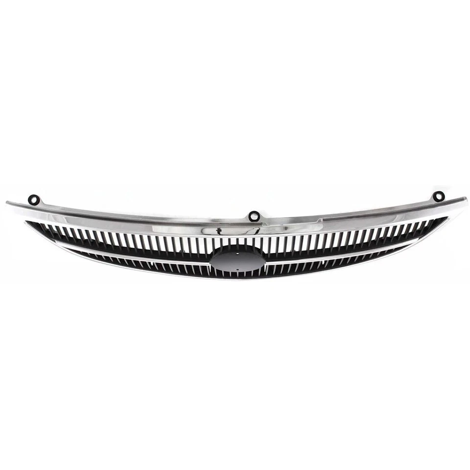 Chrome Shell with Black Insert Fits 1999-2001 Toyota Solara New Front Grille — 第 2/4 张图片