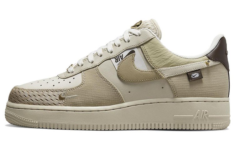 Nike Air Force 1 '07 LX Low Tan Bling W - DX6061-122 | eBay