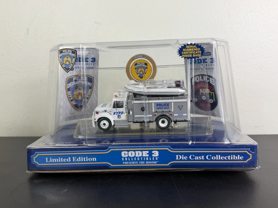 Code 3 #12552 NYPD New York Police International Saulsbury ESU Support - NEW - Image 2 of 4
