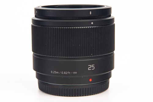 MFT Mount Panasonic Lumix G 25mm f/1.7 ASPH AF Lens with Rear Cap NEAR MINT V26 - Picture 9 of 9