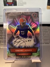 2021 Wild Card Alumination Emory Jones Auto Silver Hobby #ANBC-A NIL Huskies