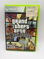 Grand Theft Auto: San Andreas - Platinum Hits Xbox 360, No Manual - Pre-owned
