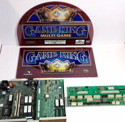 IGT Game King Slot Machine 3902 Parts Kit & Glass Kit 17 Inch M0000526 ''Tested'