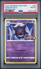 2022 POKEMON SWSH BLACK STAR PROMO PRERELEASE #241 GENGAR-HOLO PSA 8
