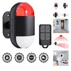 Battery Operated Wireless Motion Sensor Alarm with Remote & Easy Installation