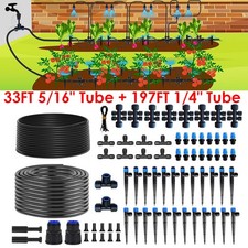 230 FT Drip Irrigation System Kit, Automatic Garden Watering System for Plants