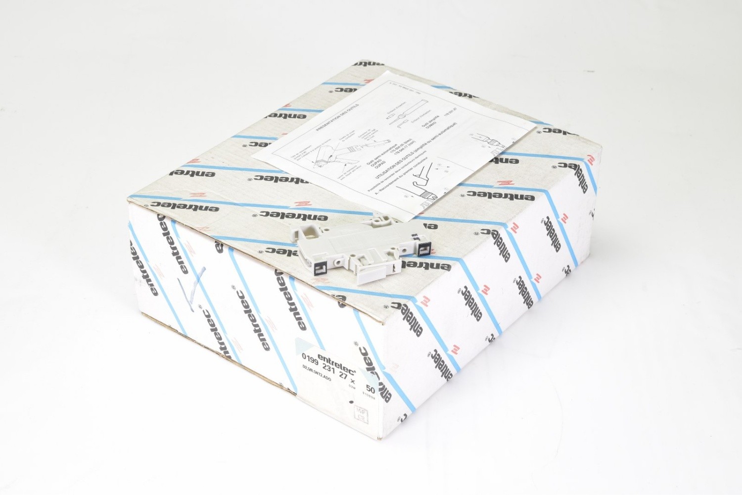 ENTRELEC 0199 231 27, D2,5/8.SNT2.ADO, Disconnect terminal block, (1PU=50Pcs.)