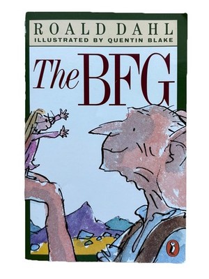 ''THE BFG'' by ROALD DAHL, illustrations by QUENTIN BLAKE (1998, Puffin Books)