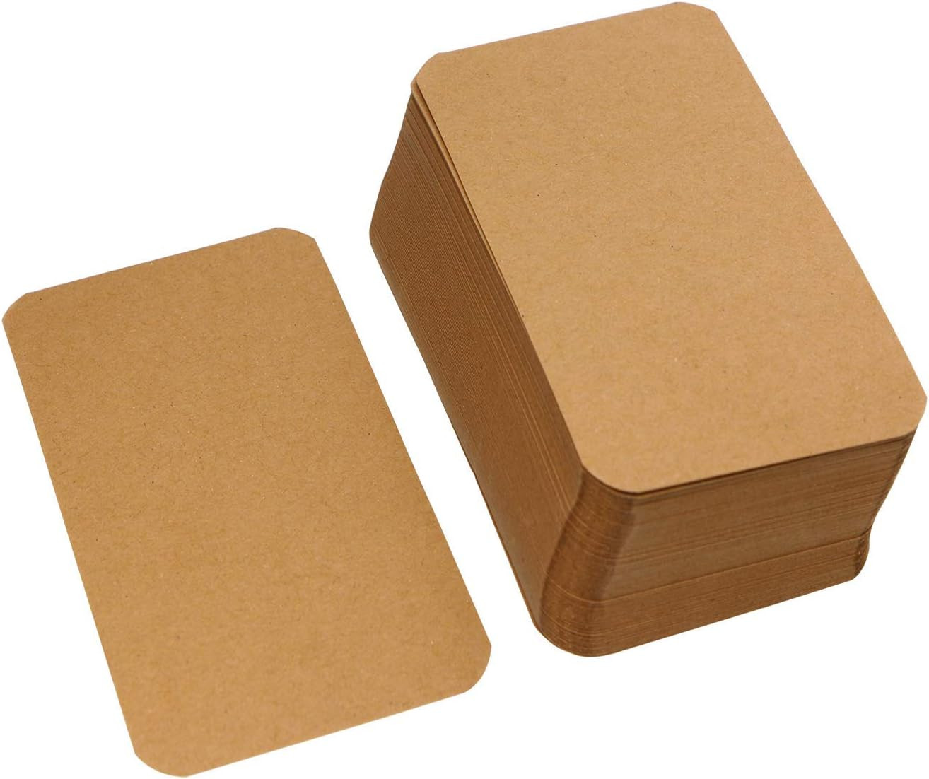 100 Pcs Mini Paper Blank Word Notes Cards DIY Craft Small Word Business Message