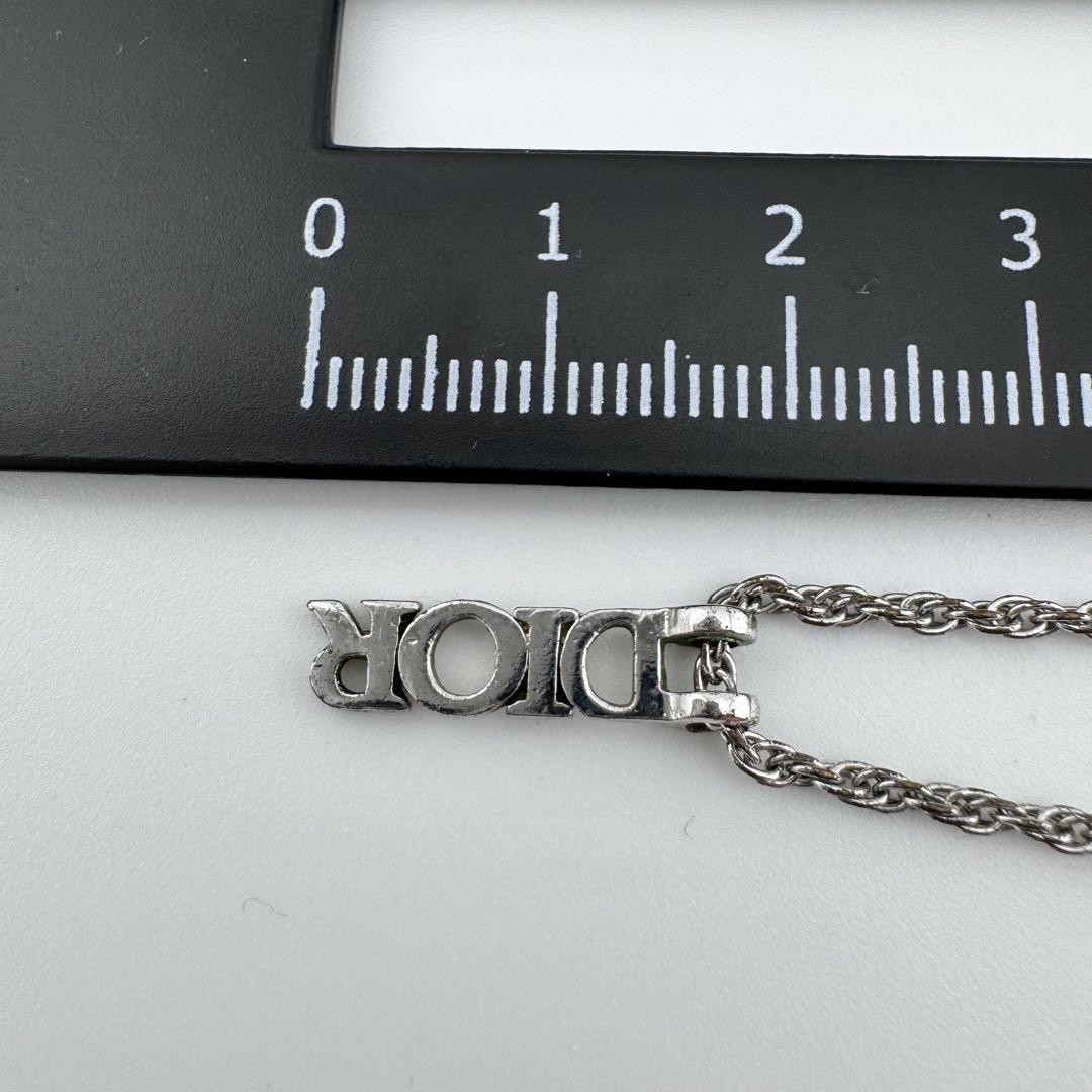 アクセサリー Christian Dior Logo silver necklace Christian Dior Necklace Logo Silver Women's From Japan
