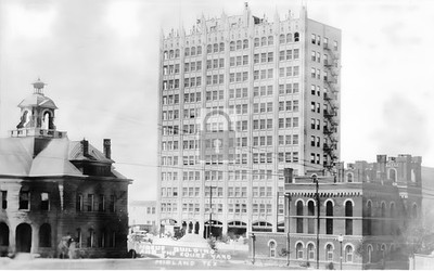 Hogan Petroleum Building Court House Midland Texas TX - Reprint
