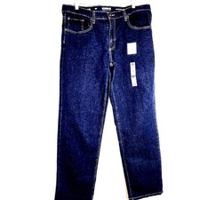 Sonoma The Everyday Jean Straight Plus Size 20 Husky Stretch Dark Wash NEW