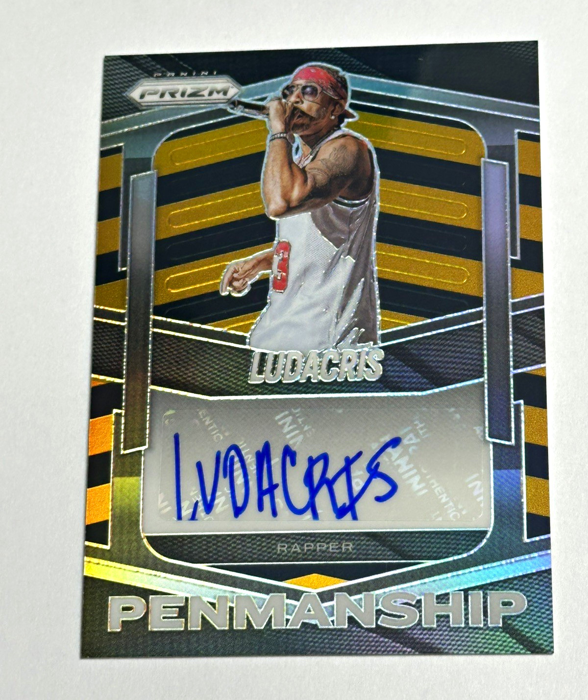 2025-26 Panini Prizm LUDACRIS Gold Auto #1/5 Rapper Penmanship #PEN-LUD  *RARE*