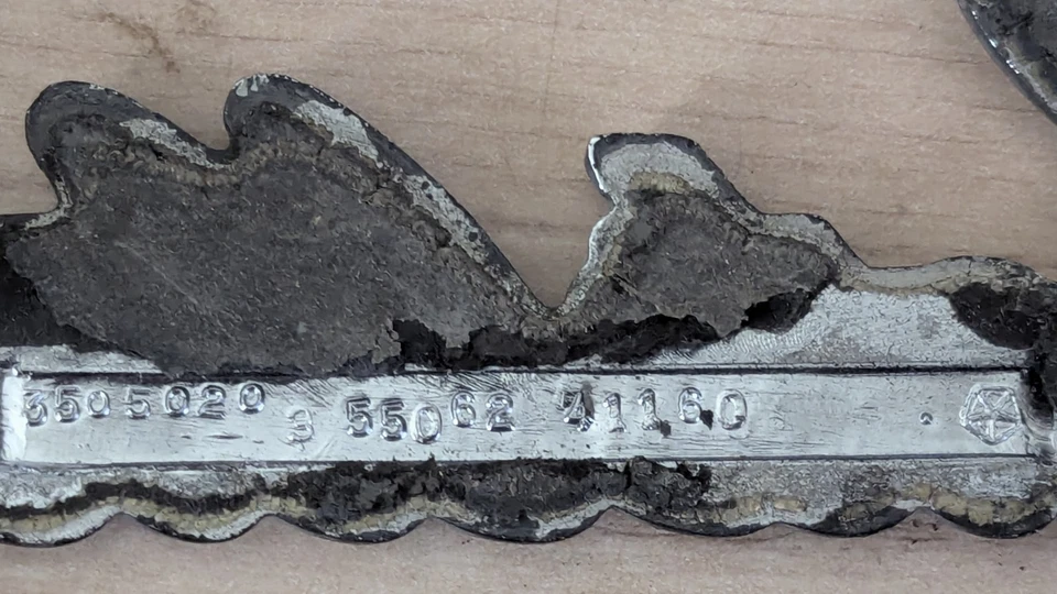 1971 1972 1973 1974 PLYMOUTH SATÉLITE EMBLEMA INSIGNIA ORIGINAL ORIGINAL OEM Mopar Foto 3 de 3