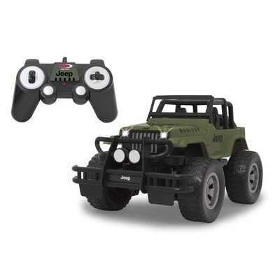 Jamara RC Jeep Wrangler Rubicon 1:12 olivgrün 2,4GHz ferngesteuert Spielzeugauto