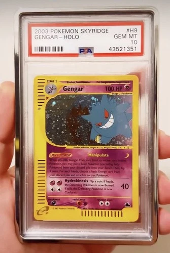 PSA 10 2003 POKEMON SKYRIDGE #H9 GENGAR-HOLO