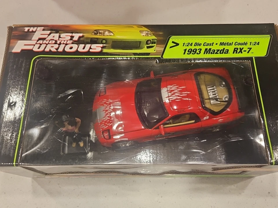 Racing Champions 1993 Mazda RX-7 Mia Toretto The Fast And The Furious 1:24 1/24 - Image 2 of 4