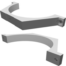 Anelli Tubo per Telescopio Celestron C5 Supporto Montaggio Stampato 3D