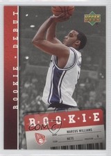 2006-07 Upper Deck Rookie Debut Rookie Marcus Williams #116 0a1