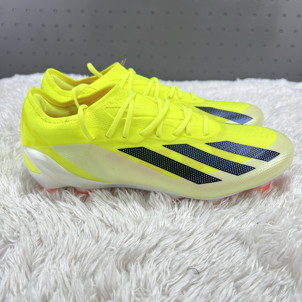 adidas X CrazyFast ELITE FG Solar Yellow White Soccer Cleats