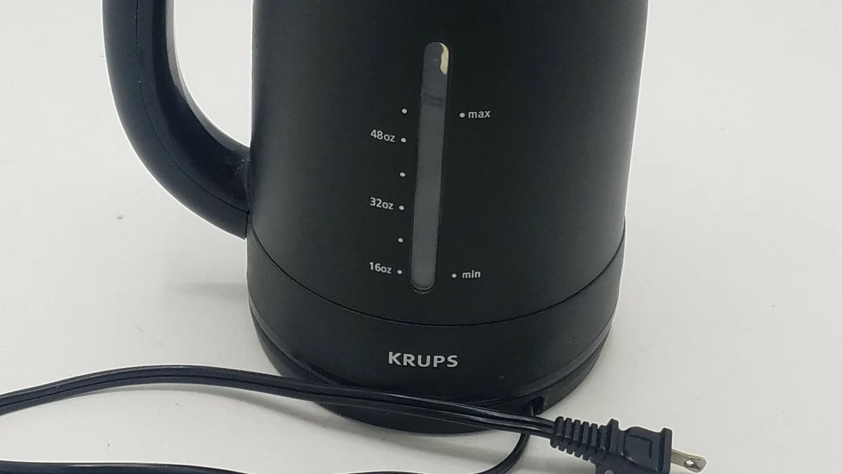 Krups AC16 Electric Hot Water Kettle Spout Strainer 8 Cup + Base