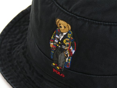 Polo Ralph Lauren Polo Bear Preppy Bear Safari Bucket Hat Cap - 4 colors - - Picture 3 of 13
