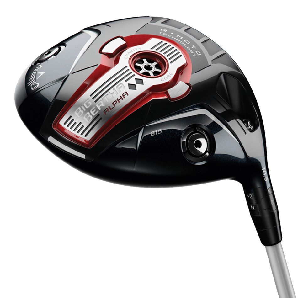 CALLAWAY GOLF BIG BERTHA ALPHA 815 DOUBLE BLACK DIAMOND DRIVER 9