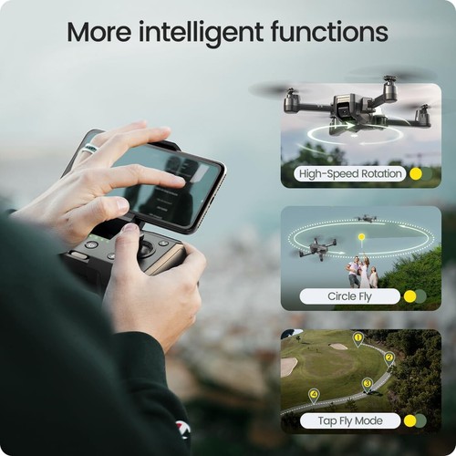 Holy Stone HS440 Foldable FPV Drone with 1080P WiFi Camera RC Quadcopter w/ Case - Picture 5 of 9