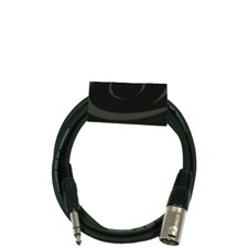 1,5 m Audio-Kabel XLR male - 6,3 mm Klinke stereo Adapterkabel Mikrofonkabel NEU