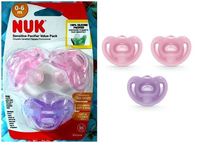 nuk sensitive silicone soother
