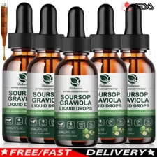 Soursop Graviola Leaf Drops OrganicSoursop Leaves Herbal Guanabana Graviola Drop