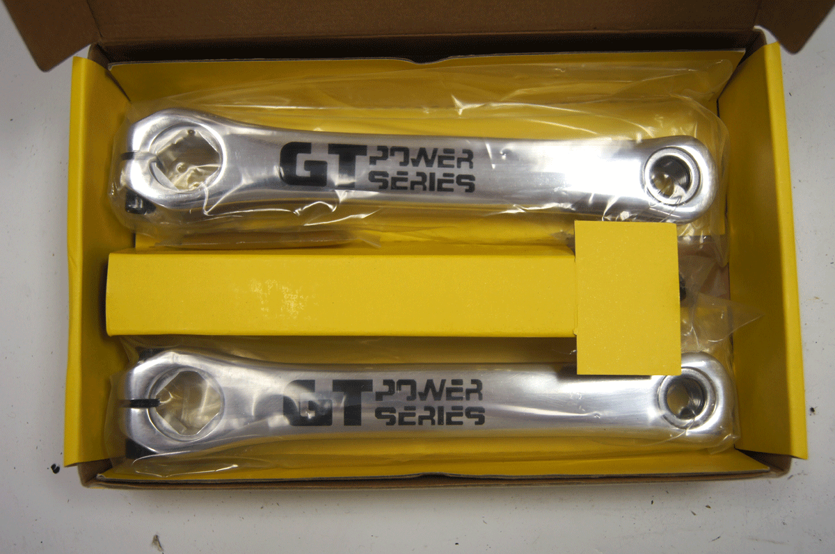 gt power series cranks