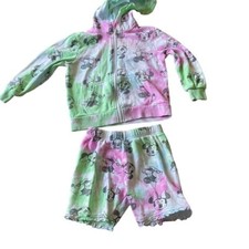 Disney Junior Minnie Hoodie and Shorts Sweat Set Size 6