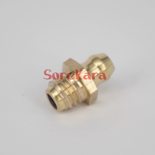 10pcs M4 M5 M6 M8 M10 Metric Male Brass Grease Zerk Nipple Fitting Grease Gun - Picture 3 of 98