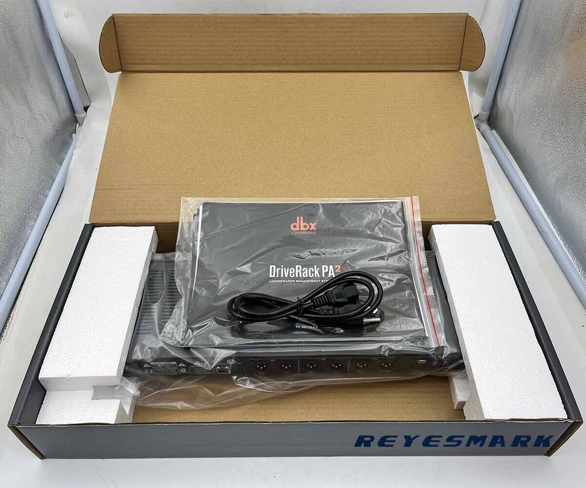 DBX DriveRack PA2 Complete Loudspeaker Management System Black | eBay