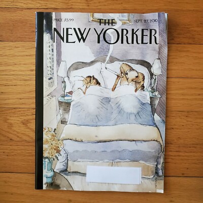 New Yorker Magazine September 27 2010 Barry Britt Art Bedbugs And Beyond NICE