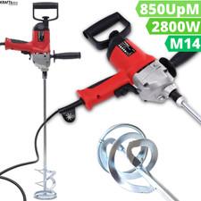 Rührgerät Rührwerk Mörtelmischer Handrührwerk Betonrührer Rührer Mischer 2800W