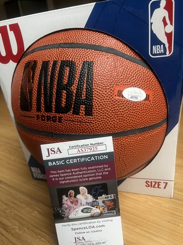 MATAS BUZELIS SIGNED OFFICIAL NBA BALL FULL SIZE BASKETBALL w/JSA COA BULLS - Picture 3 of 3