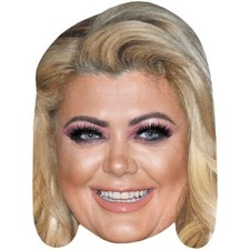 Gemma Collins Smile Celebrity Mask, Flat Card Face