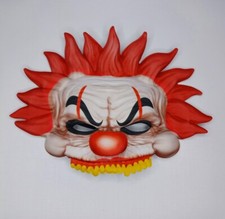 Halloween Clown Mask Cosplay Scary Creepy Fabric Clown Mask