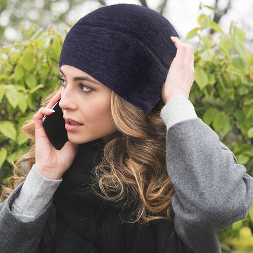 Winter Fleece Beanie Hip-Hop Running Beanie Hats Adult Chemo Cap for Men Women - Picture 5 of 22
