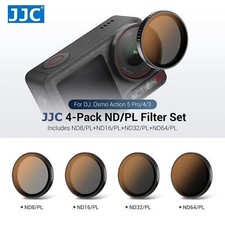 4Pack ND/PL Filter Kit 2 in 1 Design for DJI Osmo Action 5 Pro Action 4 Action 3