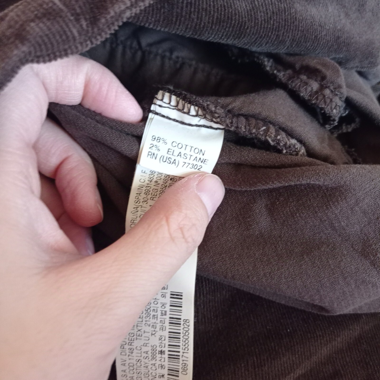 Zara Basic Corduroy Button Pocket Front Midi Skir… - image 7