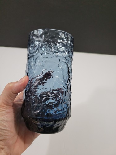 Lenox Impromptu Dark Blue Flat Iced Tea Glass 1974 - 1983 - Picture 7 of 8