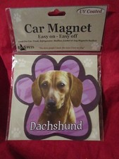 Dog Paw Shaped Car Magnet Dachshund Magnet Car Truck Fridge