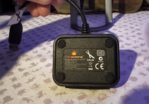 Guitar Hero Wireless DRUMS Dongle for Sony PS3 Red Octane 95451.806 Fast Ship - Picture 3 of 5